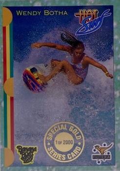 1993 Futera Hot Surf - Hot Gold #36 Wendy Botha Front